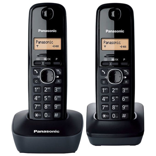 TELEPHONE SANS FIL PANASONIC KX-TG 1612 DUO .