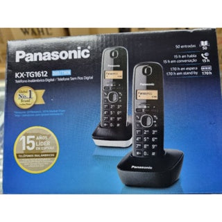 TELEPHONE SANS FIL PANASONIC KX-TG 1612 DUO .