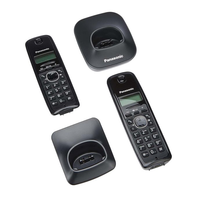 TELEPHONE SANS FIL PANASONIC KX-TG 1612 DUO .