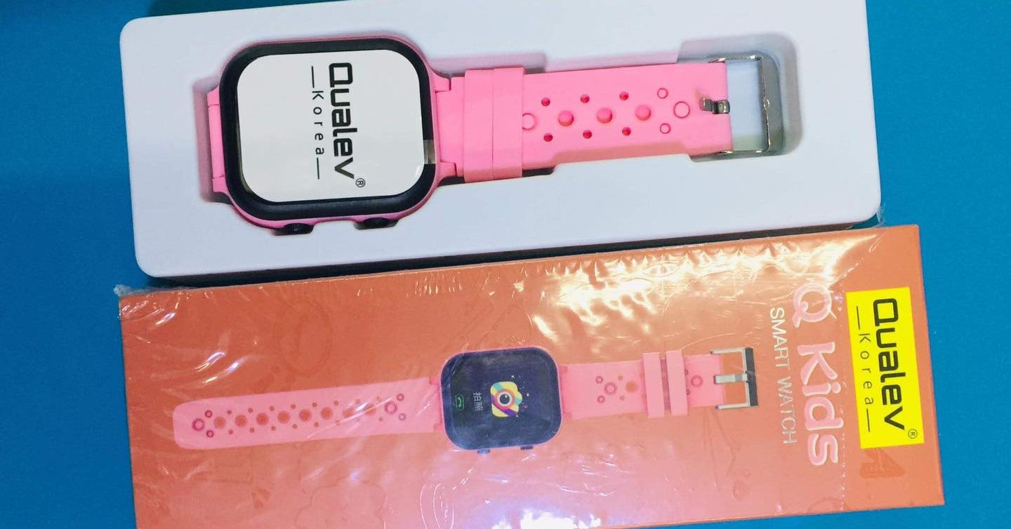 Smart Watch/Montre intelligente pour les enfants qualev qkids -ROSE-