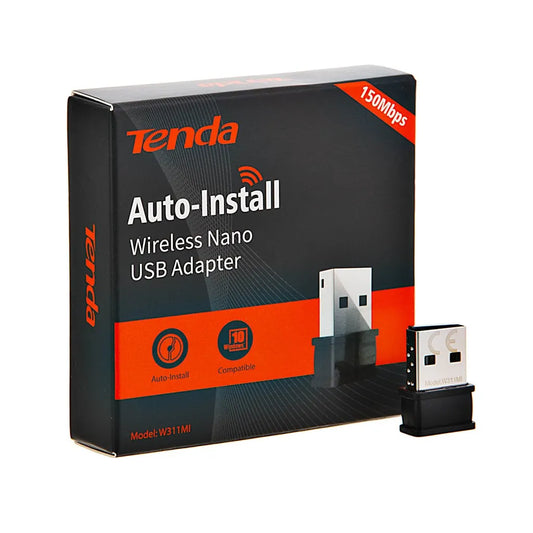 Adaptateur USB sans fil à gain élevé Wi-Fi 6 AX300 W311MI TENDA